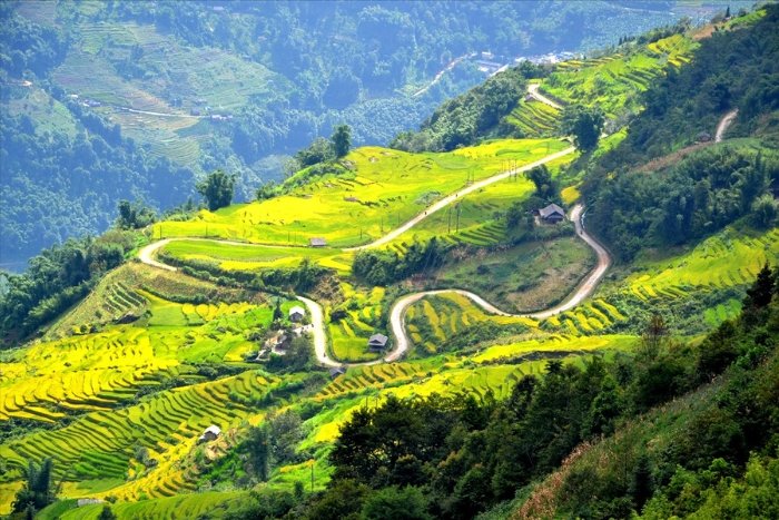 De nombreux itin&eacute;raires de montagne au Vietnam deviennent des destinations pris&eacute;es des v&eacute;t&eacute;tistes