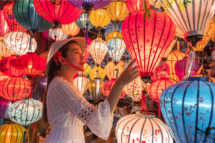 Festival des Lanternes de Hoi An au Vietnam en février