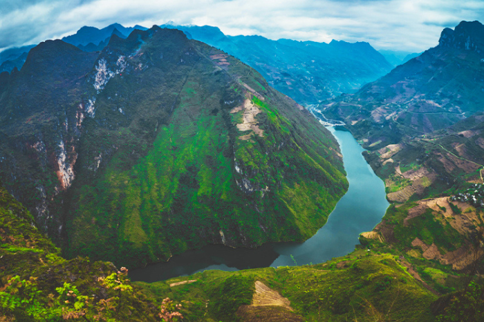 Vietnam en février, visiter la rivière Nho Que à Ha Giang 