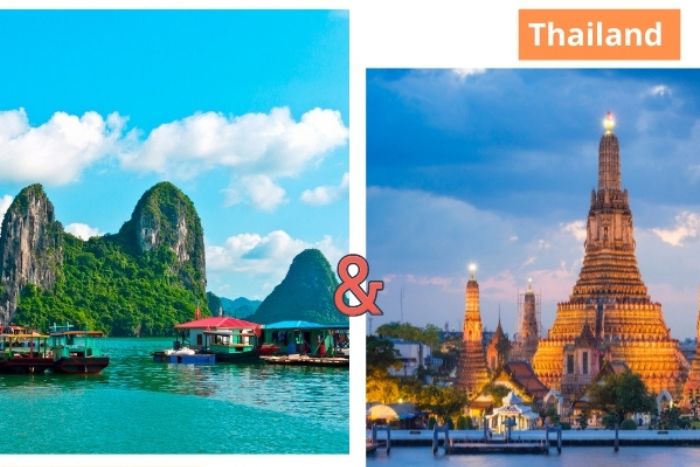 Deux semaines de voyage : comparaison des budgets