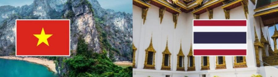 Comparer budget voyage Vietnam vs Thaïlande