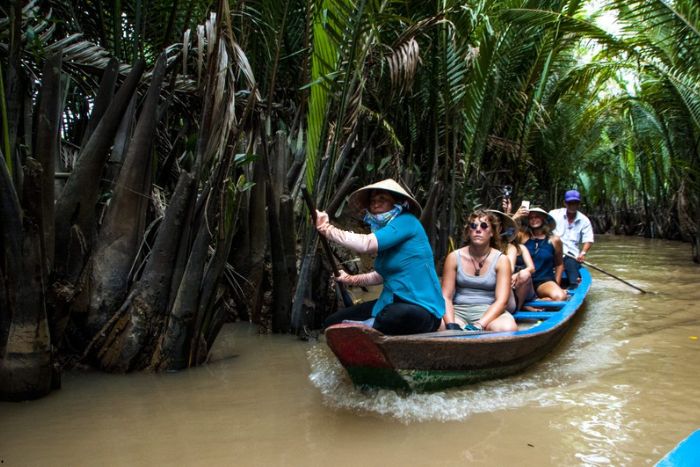 Se déplacer au Vietnam en bateau dans le delta du Mékong