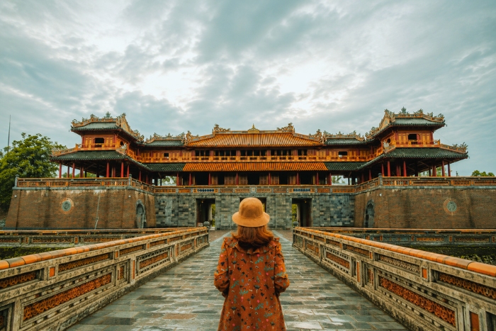 Visite de la Cit&eacute; imp&eacute;riale de Hue en &eacute;t&eacute; au Vietnam