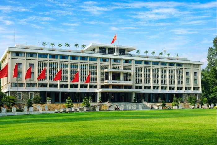 Le Palais de la R&eacute;unification, symbole d&rsquo;une page d&eacute;cisive de l&rsquo;histoire du Vietnam