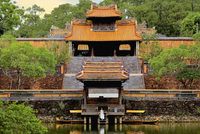 S&eacute;r&eacute;nit&eacute; au tombeau de Tu Duc sur l&rsquo;itin&eacute;raire 3 semaines au Vietnam