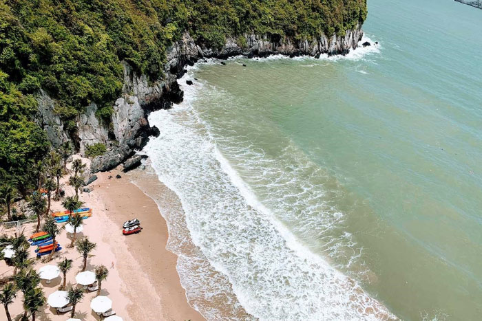 Les plages de l'île de Cat Ba