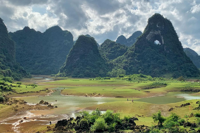 La célèbre montagne de Cao Bang