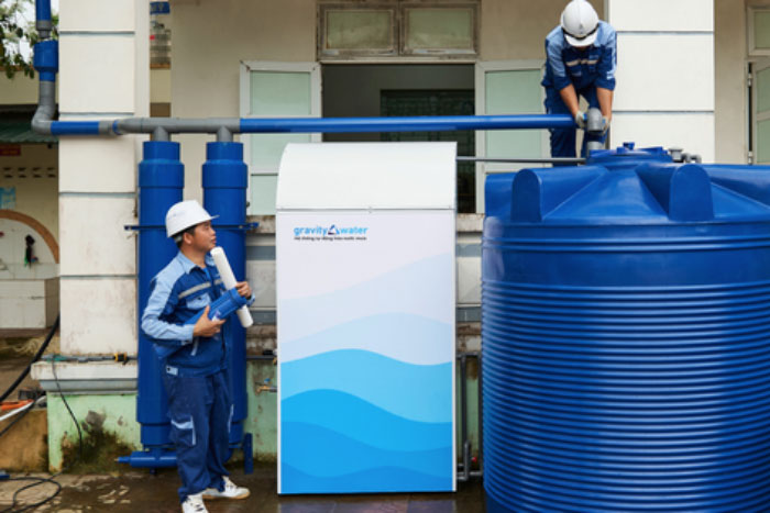 Système de purification d'eau domestique