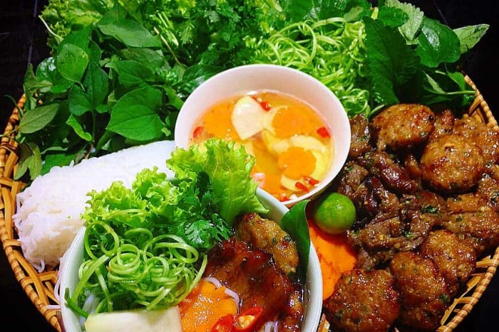 Le Bun Cha au Vietnam 