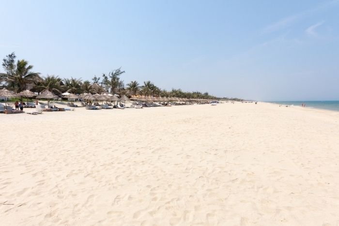 Plage d'An Bang, une halte rafraîchissante lors d'un séjour à Hoi An