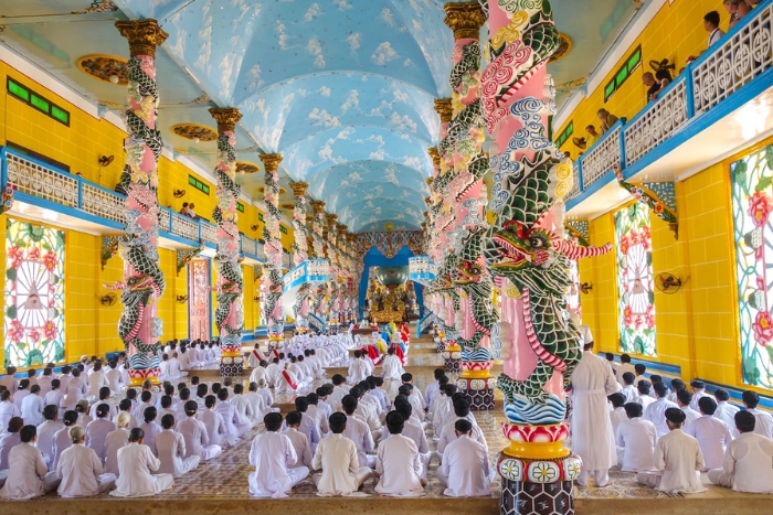 Que visiter au Vietnam ? Découvrez le Temple Cao Dai