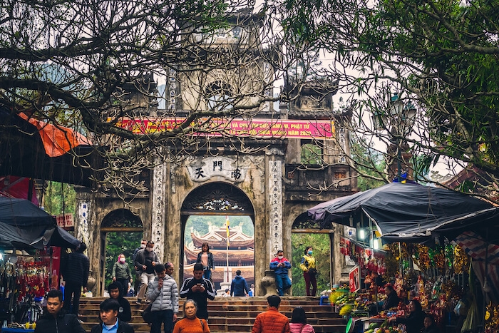 La pagode au Vietnam 