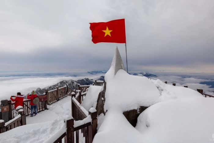 Sapa en hiver si vous avez de la chance