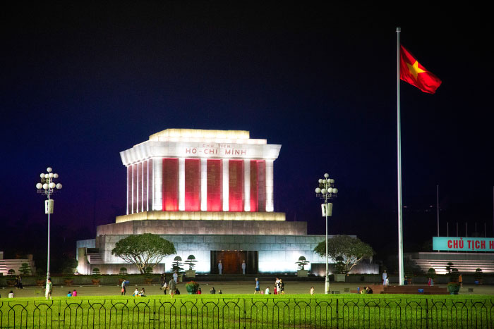 Mausolée de Ho Chi Minh à Hanoï