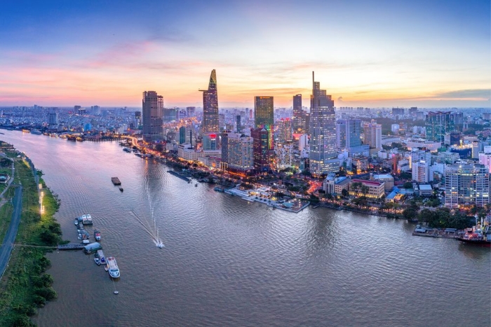 Ho Chi Minh ville - une ville moderne et intelligente