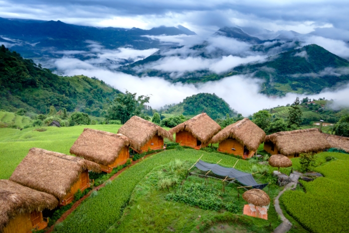 Champ de terrasses de Hoang Su Phi - les lieux les plus attractifs pour les touristes