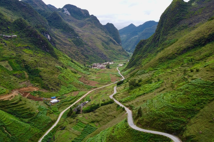 Col de Ma Pi Leng - le plus belles routes de montagne Vietnam