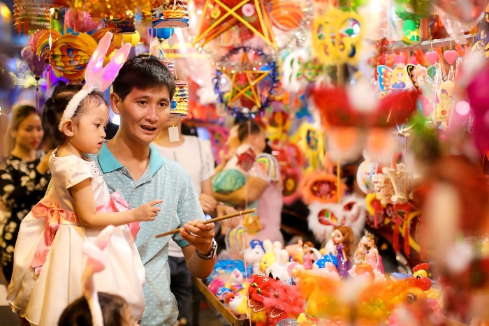 Festival de la mi-automne au Vietnam en octobre 