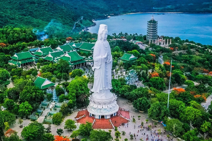 Pagode de Linh Ung à Danang