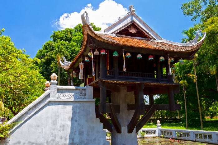 Pagode au Pilier Unique à Hanoi