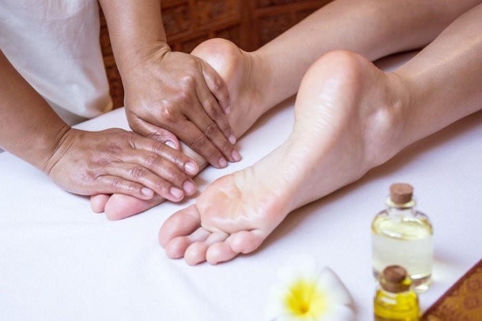  Massage des pieds au Vietnam 