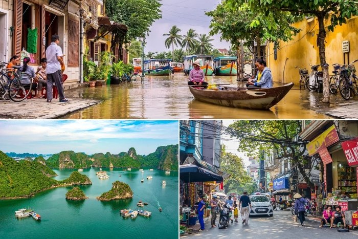 D&eacute;couvrez la m&eacute;t&eacute;o du Vietnam en octobre
