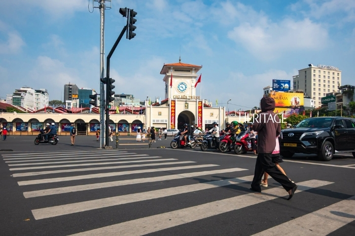 le march&eacute; Ben Thanh