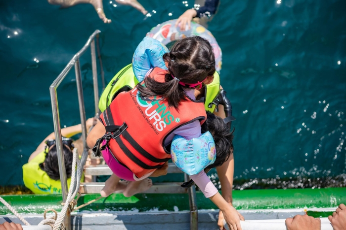 Faire du snorkeling en famille sur l’île de Phu Quoc