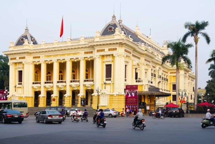 Que faire au Vietnam et Laos en 2 semaines ? Admirez l'architecture de style colonial à Hanoï
