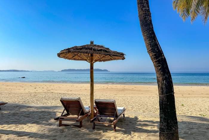 Plage de Ngapali lors d'un voyage Birmanie en &eacute;t&eacute;