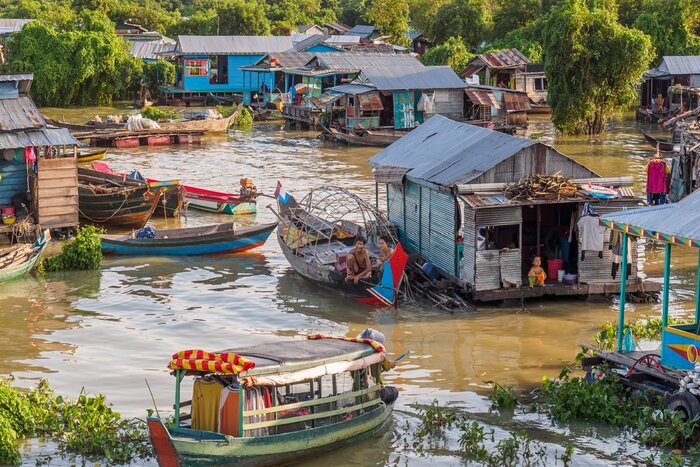 Que voir à Siem Reap? Le village flottant de Chong Kneas