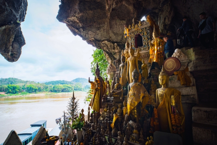 Grotte de Pak Ou à Luang Prabang