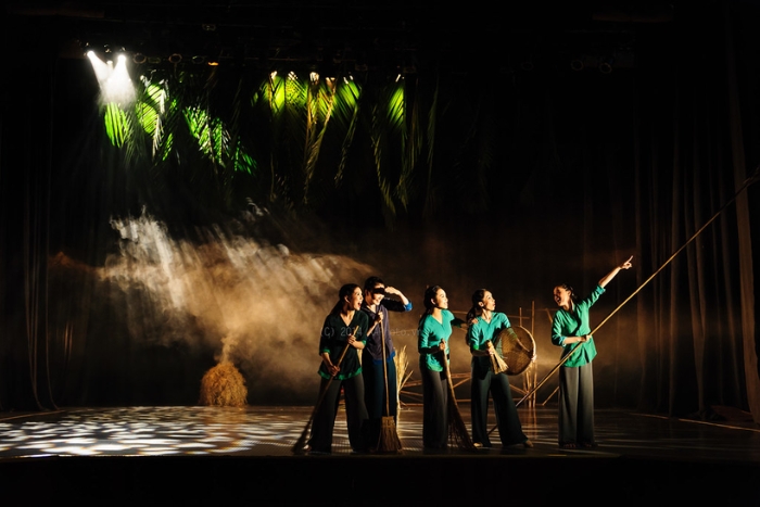 Le spectacle The Mist Show à l’Opéra de Saigon