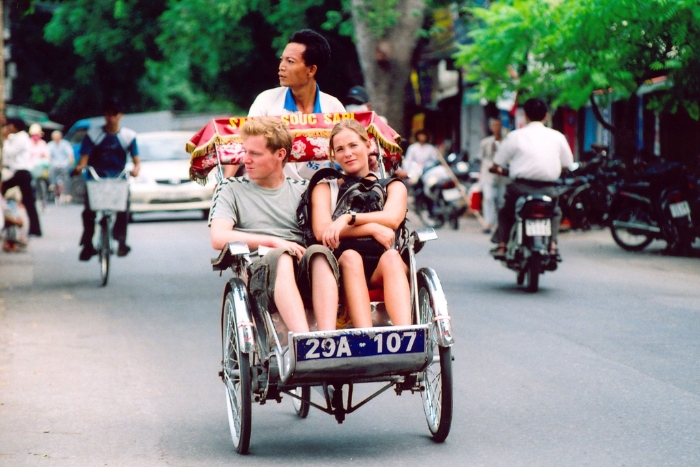 Découverte Hanoi en cyclo pousse