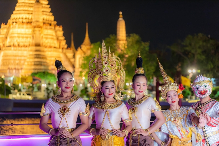 Croisière‑dîner sur la rivière Chao Phraya à Bangkok