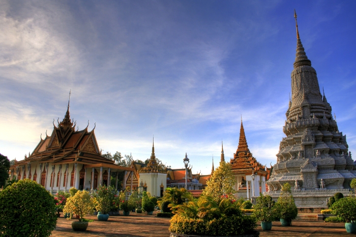 Le Royal Palace Phnom Penh et la Silver Pagoda