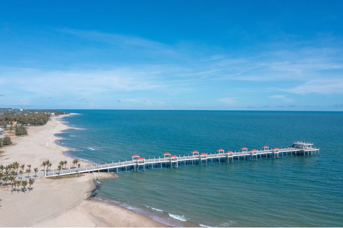 Hamptons Pier, une longue jetée de 270 mètres