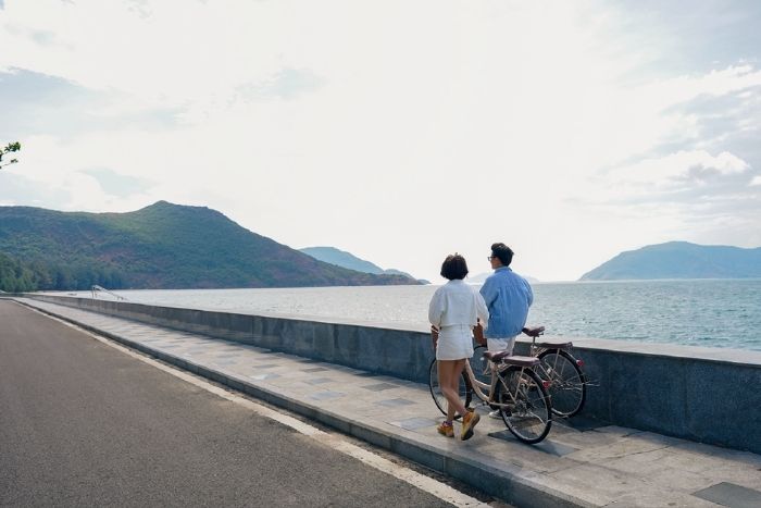 Vélo est un autre transport à Con Dao apprécié