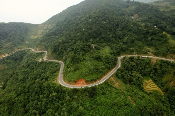 Le col de Khau Pha est connu comme l'un des quatre grands cols du Vietnam