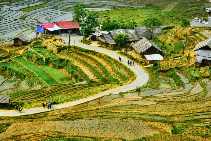 Randonn&eacute;e &agrave; Lao Chai lors d'un itin&eacute;raire 6 jours &agrave; Yen Bai Sapa Phu Tho