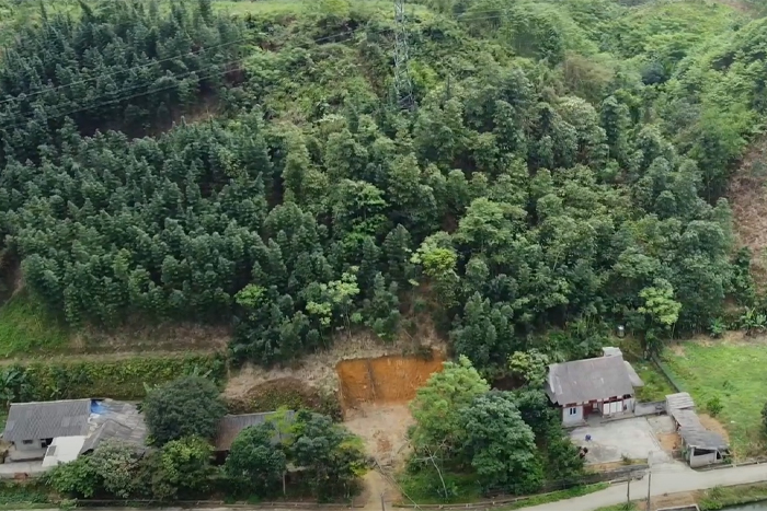 Vestige du fort de Ba Khe à Yen Bai Vietnam