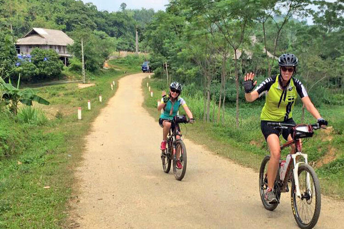 Excursion à vélo à Nghia Lo