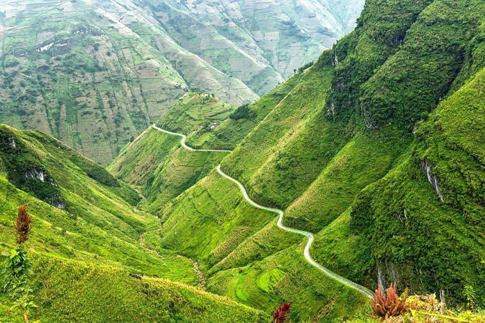 Col de Khau Pha - l'un des "Quatre Grands Cols" de la région du nord-ouest