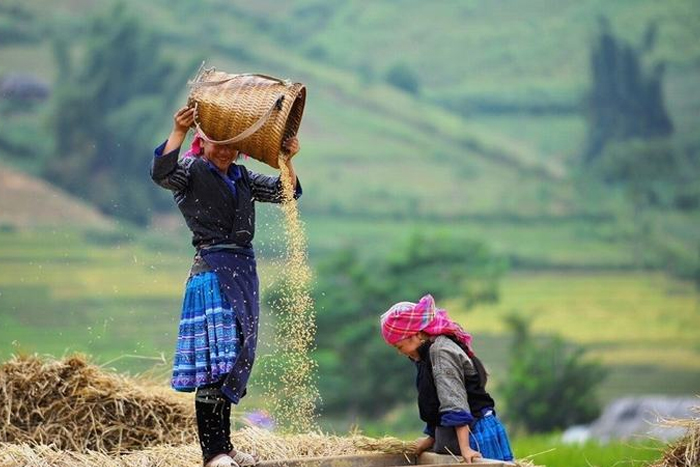 Les habitants locaux à Tu Le Yen Bai