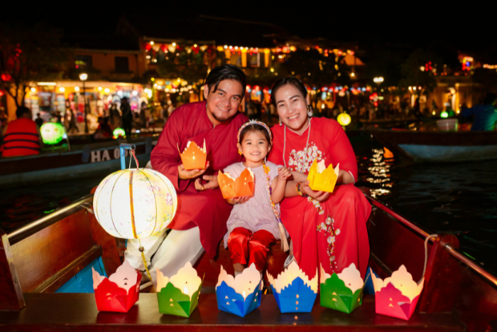 Lanternes de Hoi An, ville idéale pour un séjour famille Vietnam petit budget