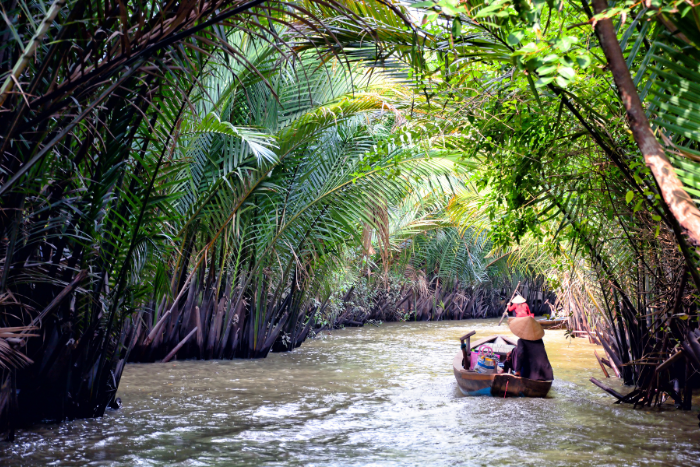Croisière sur les canaux du Delta du Mékong lors d’un voyage Vietnam