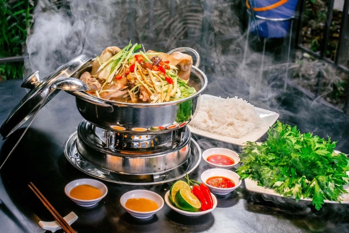  La fondue de chèvre vietnamien