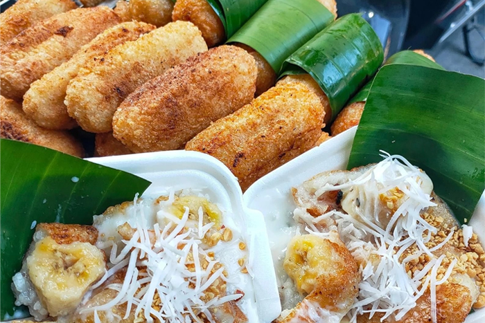 Banane grillée vietnamienne (Chuối nếp nướng)